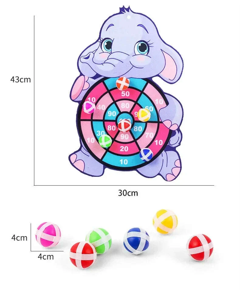 Montessori Dart Board Game for Kids, Soft Indoor Target Play - Image 17