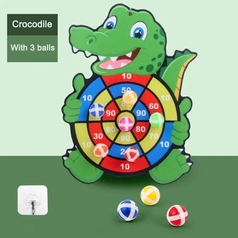 Montessori Dart Board Game for Kids, Soft Indoor Target Play - Image 21