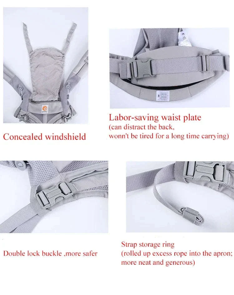 360 Omni Baby Carrier with Breathable Ergonomic Support - Image 4