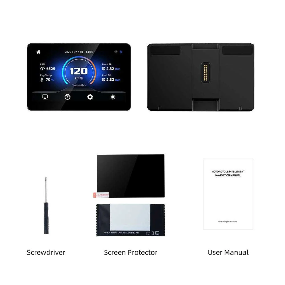 6.2" Motorcycle GPS with Wireless CarPlay & Android Auto for BMW - Image 25