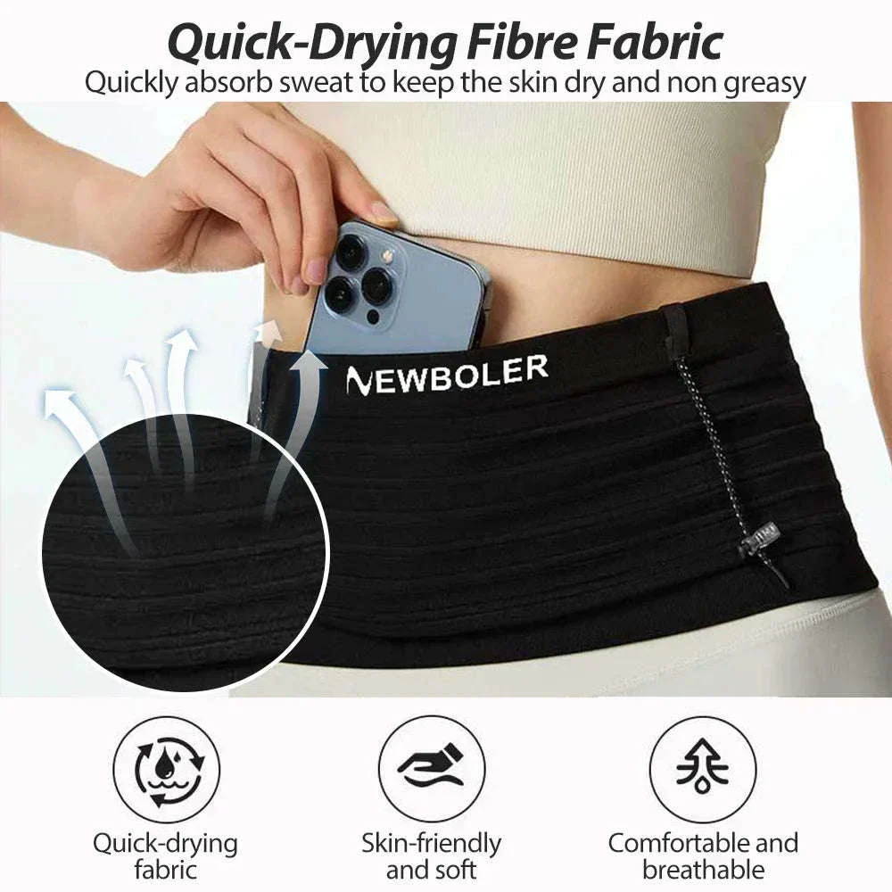Elastic Sports Waist Bag Pack for Running and Training - Image 5