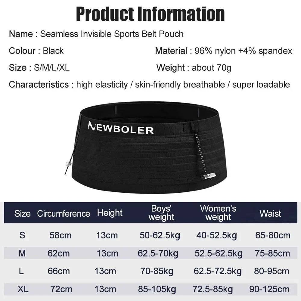Elastic Sports Waist Bag Pack for Running and Training - Image 8