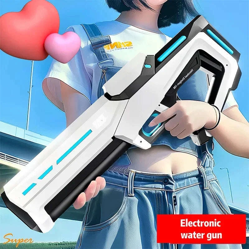 Electric Automatic Water Gun Toy for Fast Outdoor Water Battles