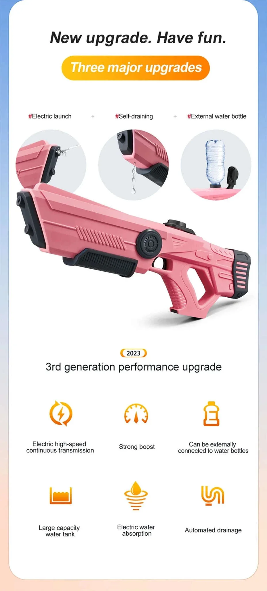 Electric Automatic Water Gun Toy for Fast Outdoor Water Battles - Image 10
