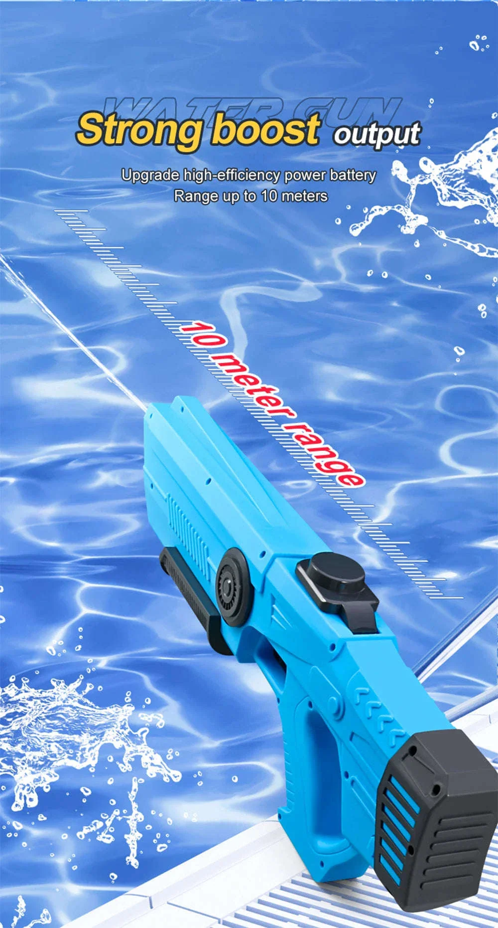 Electric Automatic Water Gun Toy for Fast Outdoor Water Battles - Image 14