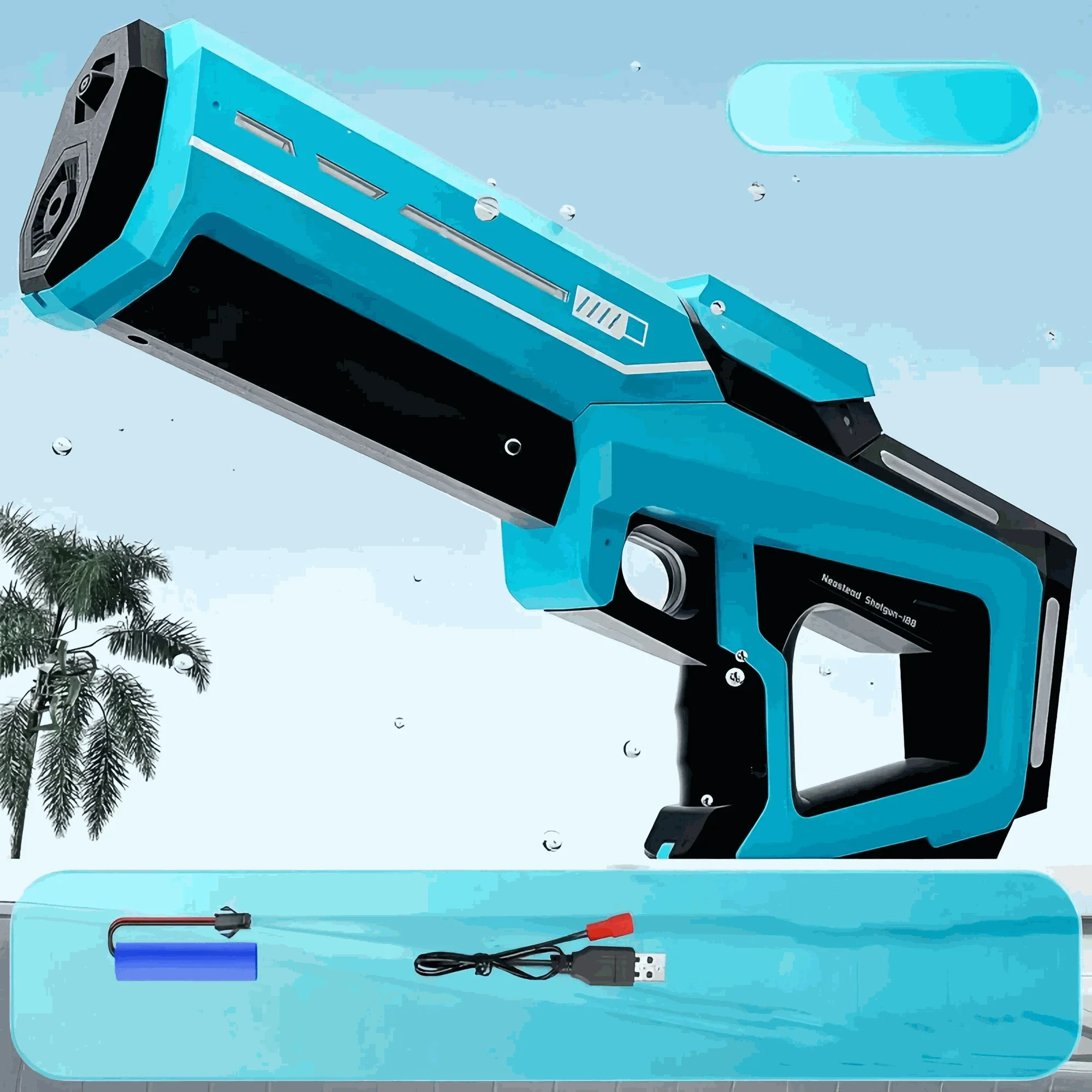 Electric Automatic Water Gun Toy for Fast Outdoor Water Battles - Image 39