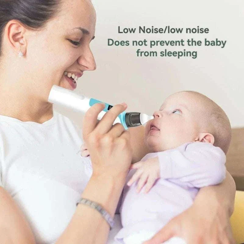 Electric Baby Nasal Aspirator Rechargeable Gentle Suction