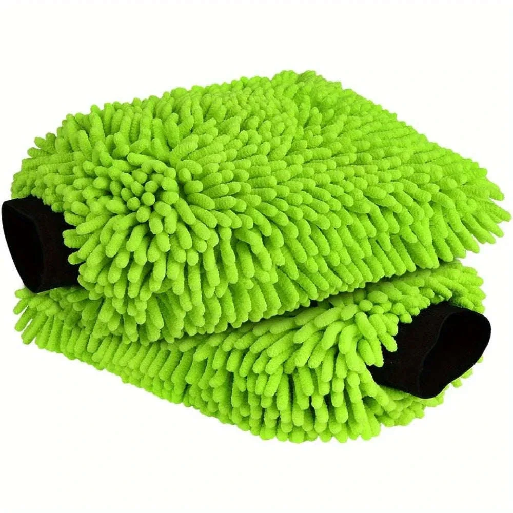Microfiber Car Wash Mitt for Gentle, Streak-Free Cleaning