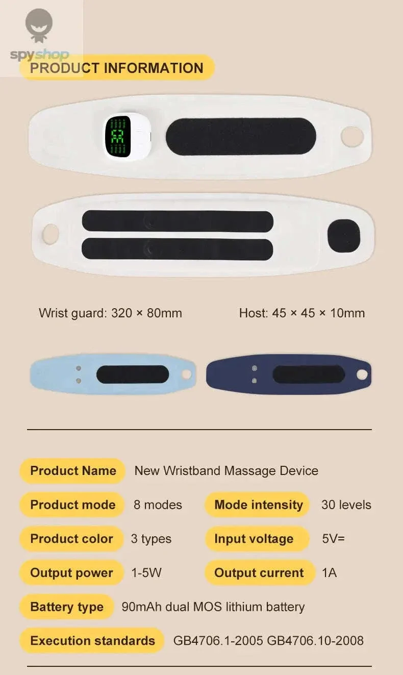 Electric Cordless Wrist Massager for Daily Wrist Relief - Image 17