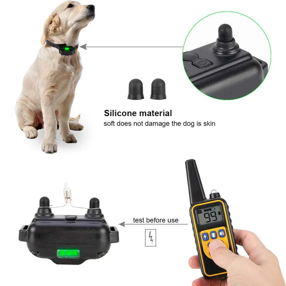 Waterproof Dog Training Collar with Remote, Rechargeable Anti-Bark - Image 5