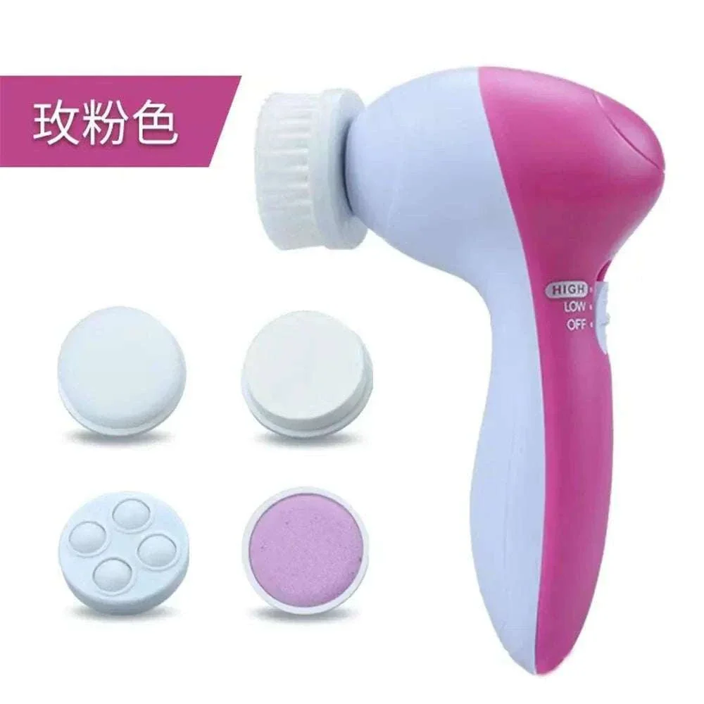5-in-1 Electric Facial Cleansing Brush for Deep Clean & Blackhead Removal - Image 11