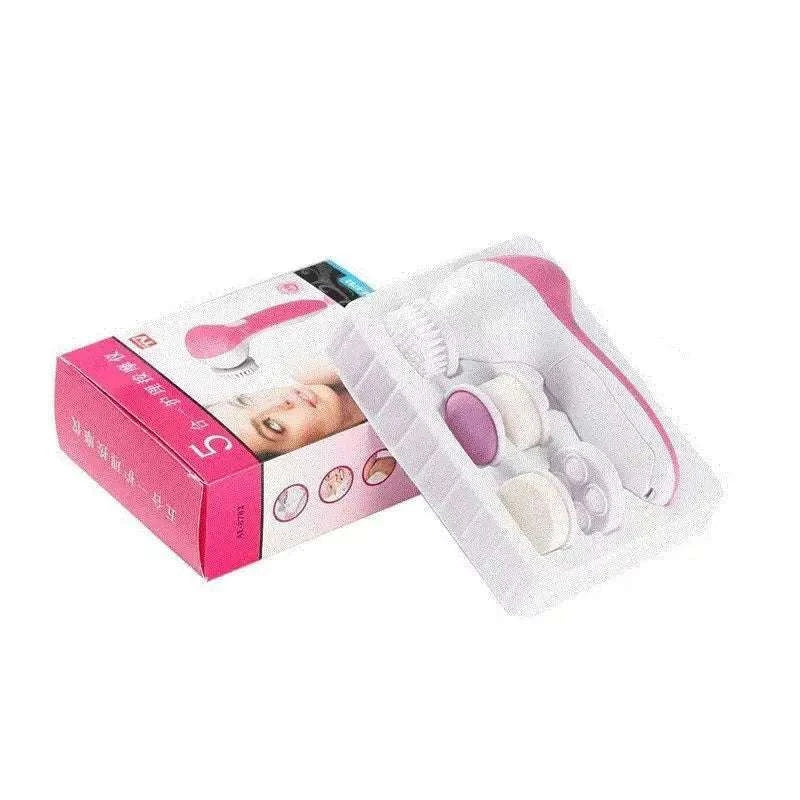 5-in-1 Electric Facial Cleansing Brush for Deep Clean & Blackhead Removal - Image 17