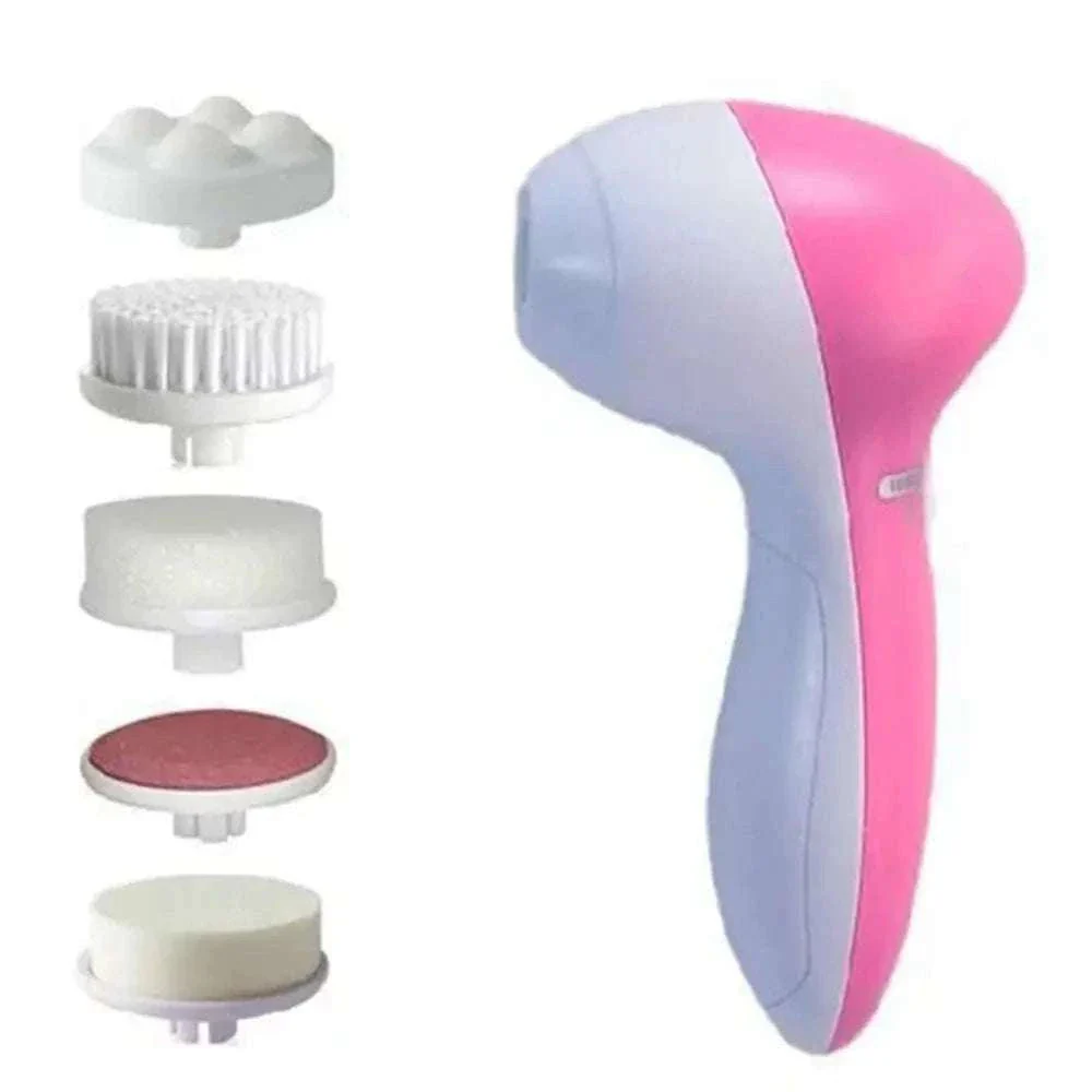 5-in-1 Electric Facial Cleansing Brush for Deep Clean & Blackhead Removal - Image 19
