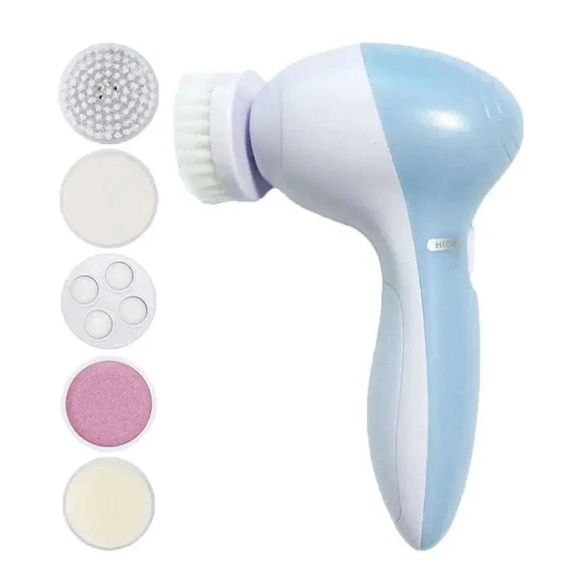 Electric Facial Cleaner 5-in-1 Brush for Daily Skincare - Image 26