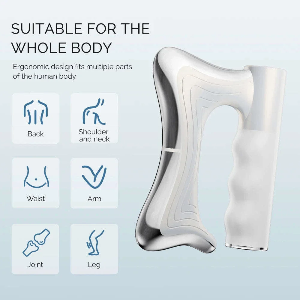 Electric Fascia Knife Vibration Body Massager for Deep Relief