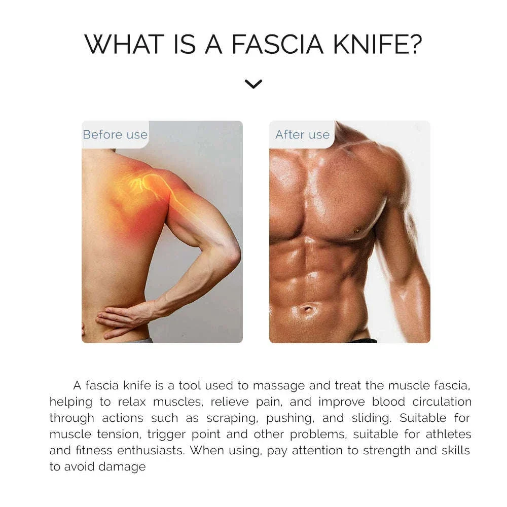 Electric Fascia Knife Vibration Body Massager for Deep Relief - Image 10
