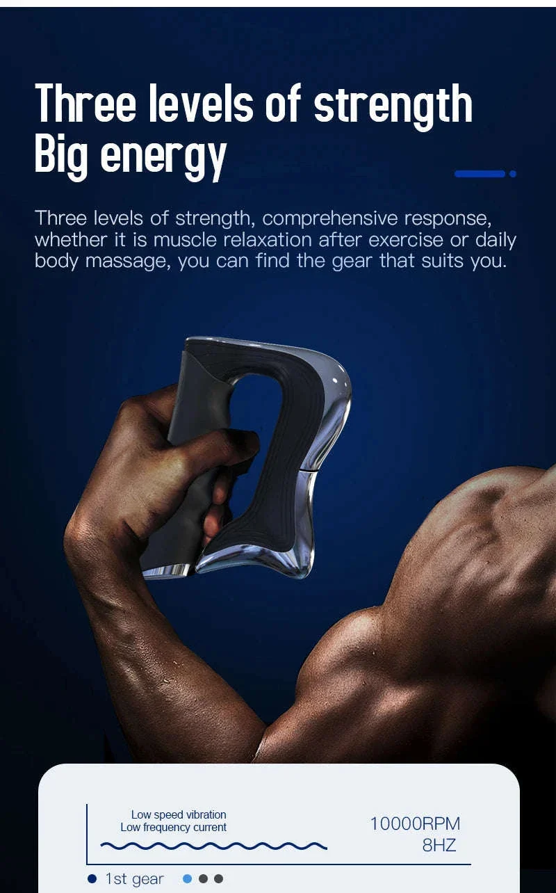 Electric Fascia Massager Blade with 3 Levels and 14-Day Battery - Image 13