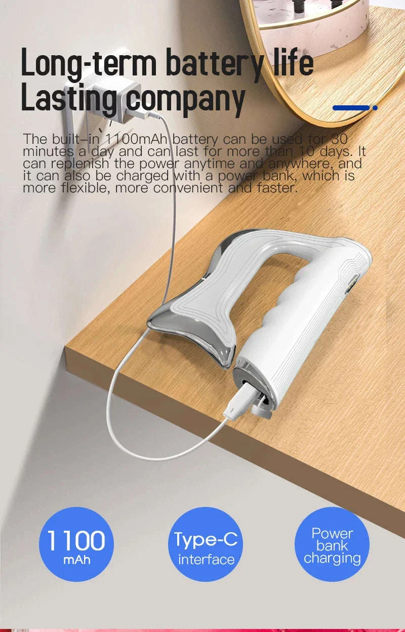 Electric Fascia Massager Blade with 3 Levels and 14-Day Battery - Image 16