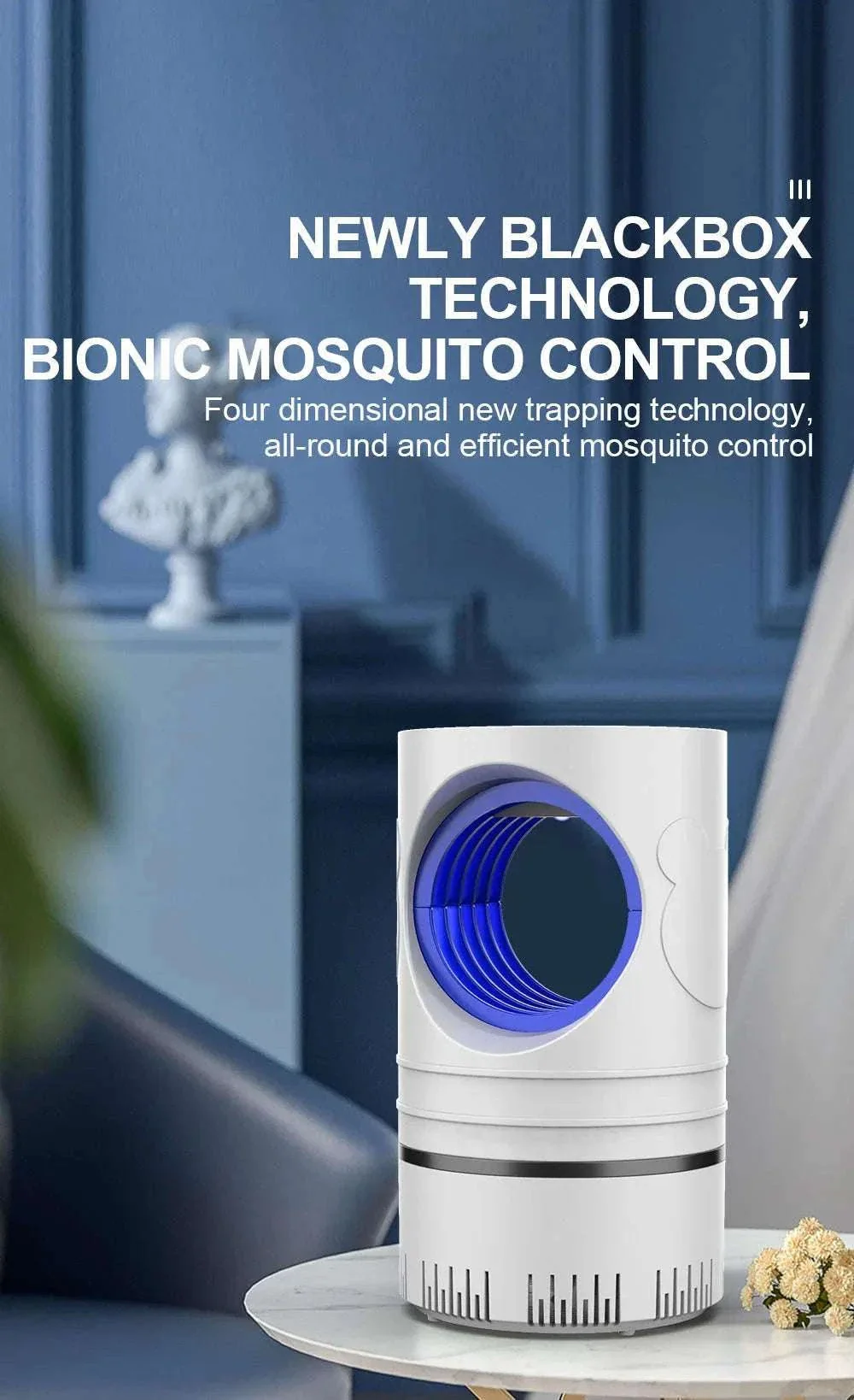 Electric Mosquito Killer Lamp with UV LED and USB Power - Image 7