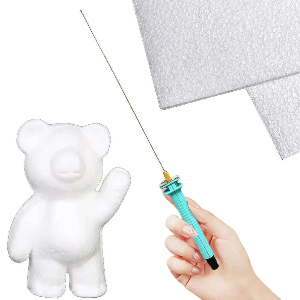 Electric Foam Cutter Pen Hot Wire Tool Fast Heating 110-240V - Image 2