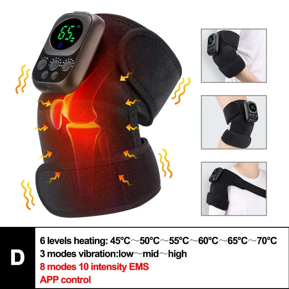 Electric Heated Knee Massager with Vibration and Warmth - Image 20