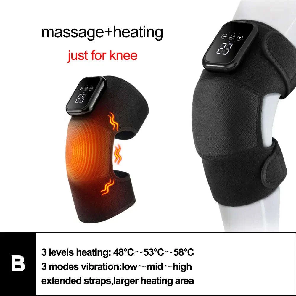 Electric Heated Knee Massager with Vibration and Warmth - Image 21