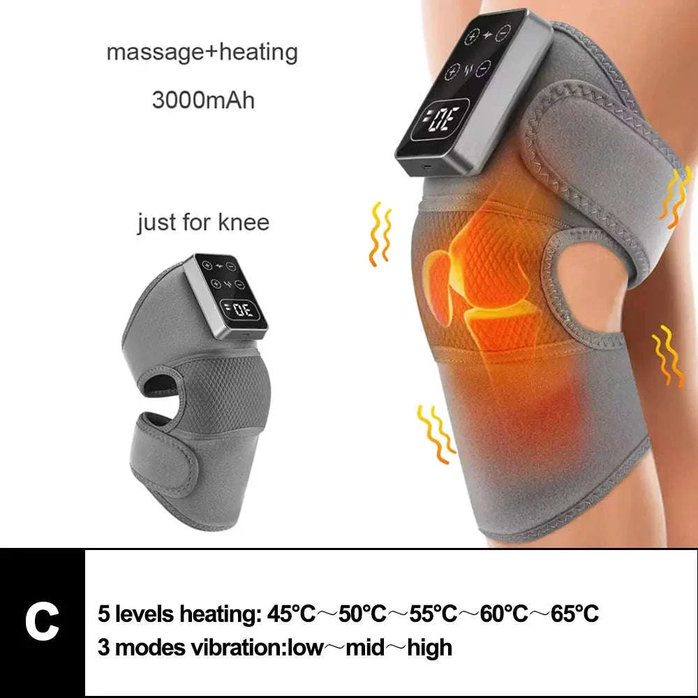 Electric Heated Knee Massager with Vibration and Warmth - Image 22