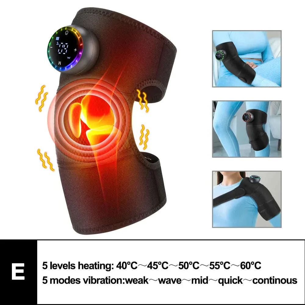 Electric Heated Knee Massager with Vibration and Warmth - Image 25