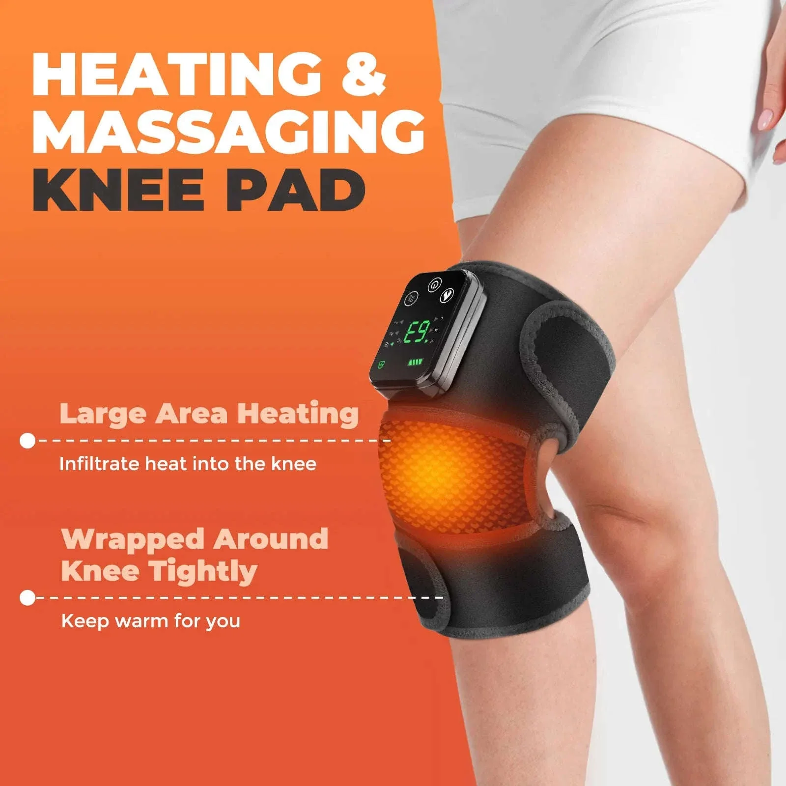 Electric Heated Knee Massager with Vibration and Warmth - Image 5
