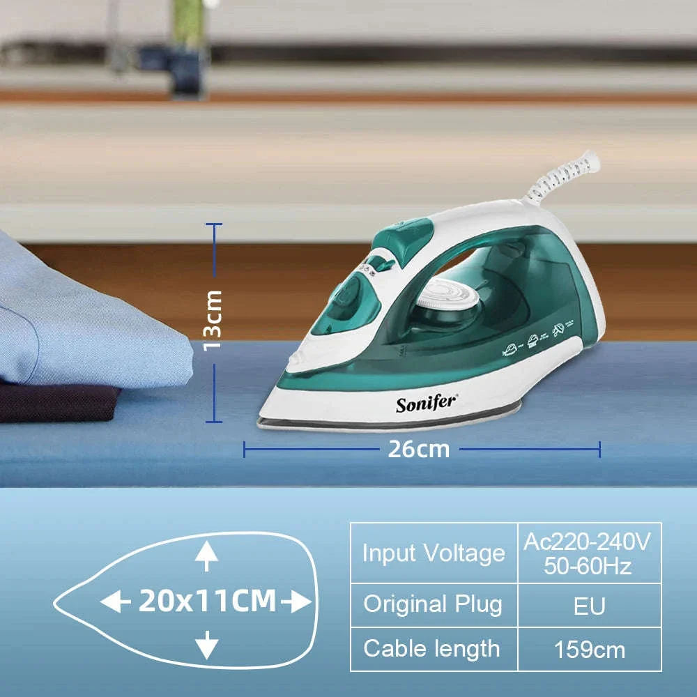 Portable Mini Garment Steamer & Steam Iron with Ceramic Soleplate - Image 5