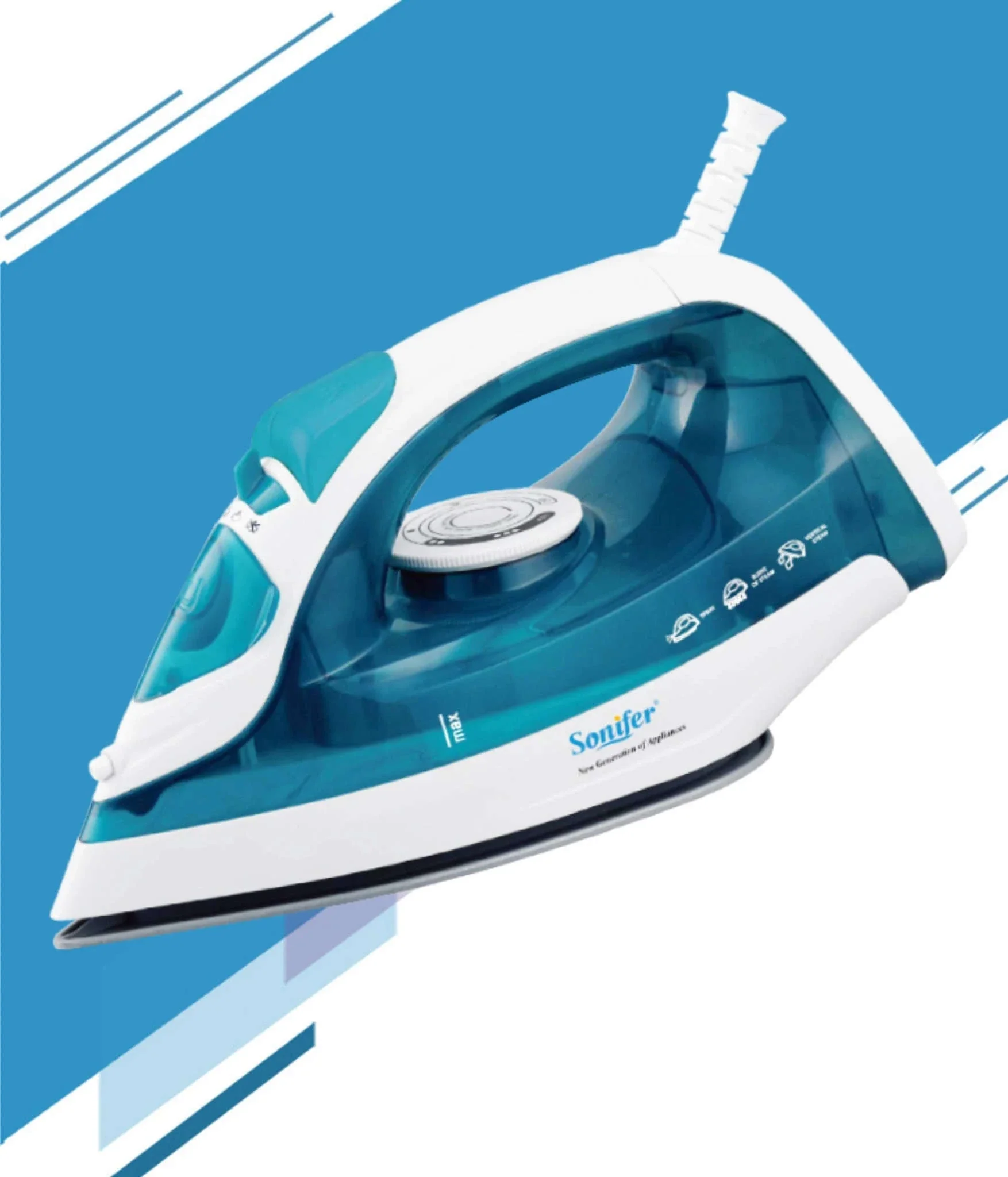 Portable Mini Garment Steamer & Steam Iron with Ceramic Soleplate - Image 7