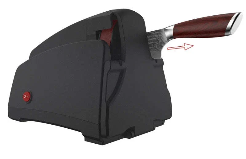 Electric Knife Sharpener with 3-Stage Diamond Grinding System - Image 10