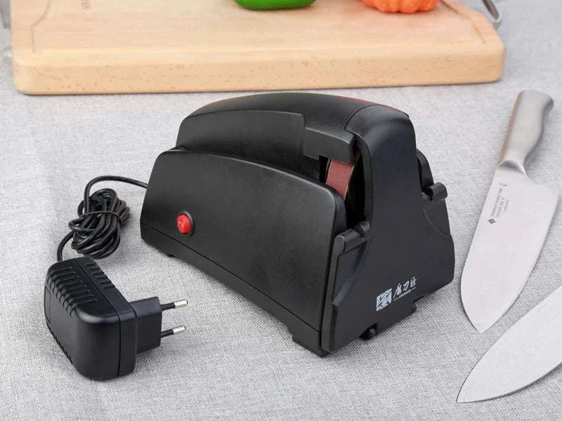 Electric Knife Sharpener with 3-Stage Diamond Grinding System - Image 17