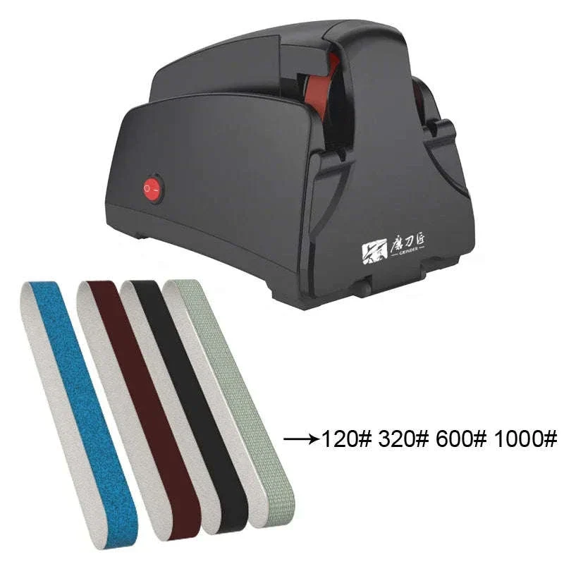 Electric Knife Sharpener with 3-Stage Diamond Grinding System - Image 19