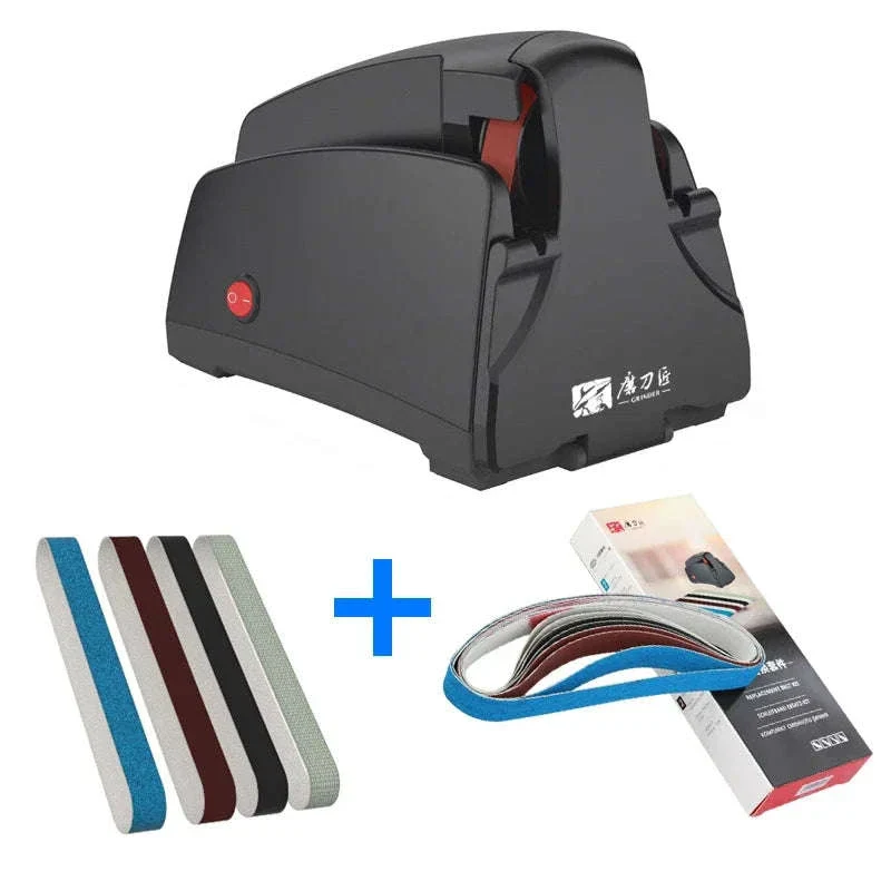 Electric Knife Sharpener with 3-Stage Diamond Grinding System - Image 21