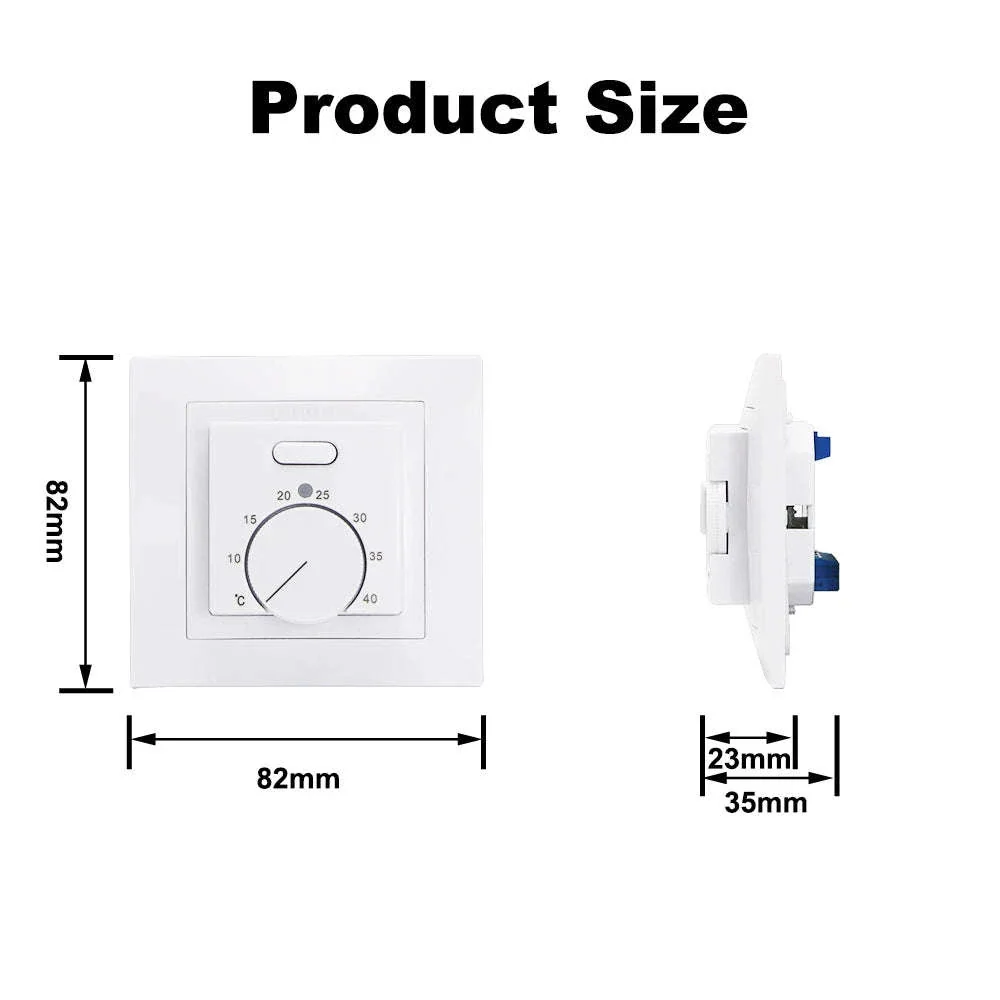 MK05 Electric Room Thermostat for Underfloor Heating Control - Image 4