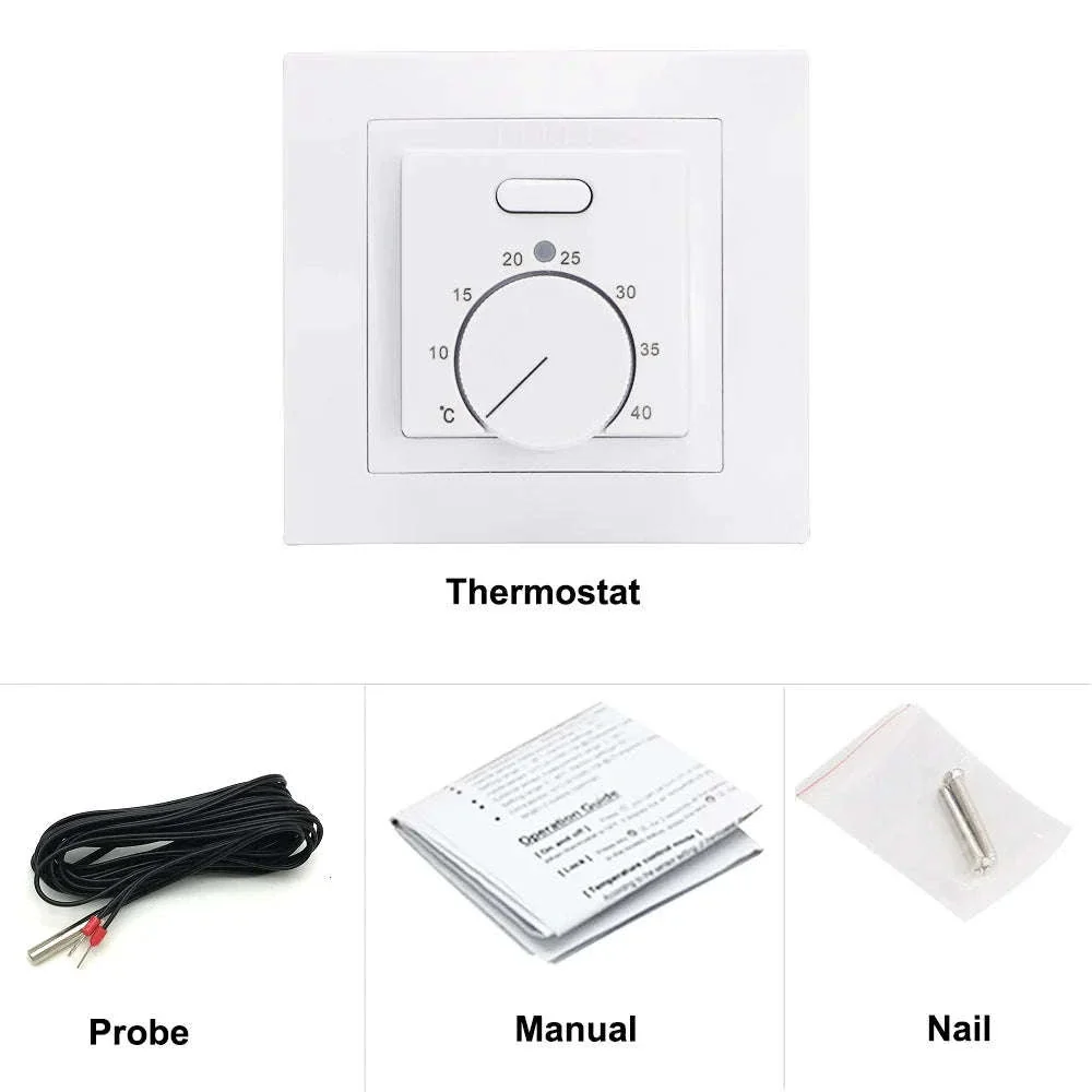 MK05 Electric Room Thermostat for Underfloor Heating Control - Image 7