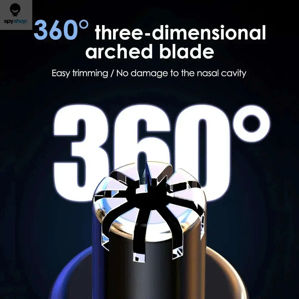 Electric Nose Hair Trimmer for Quick, Gentle Grooming - Image 2
