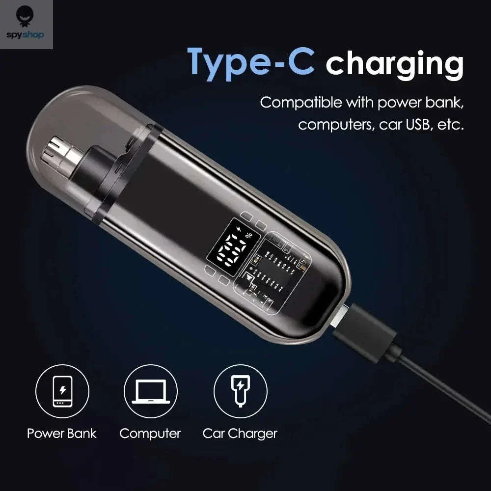 Electric Nose Hair Trimmer for Quick, Gentle Grooming - Image 5