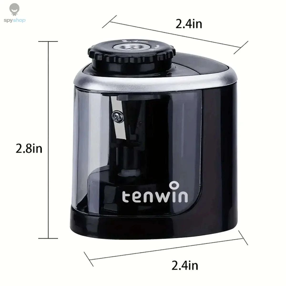 Desktop Electric Pencil Sharpener for 6–8 mm Pencils - Image 3