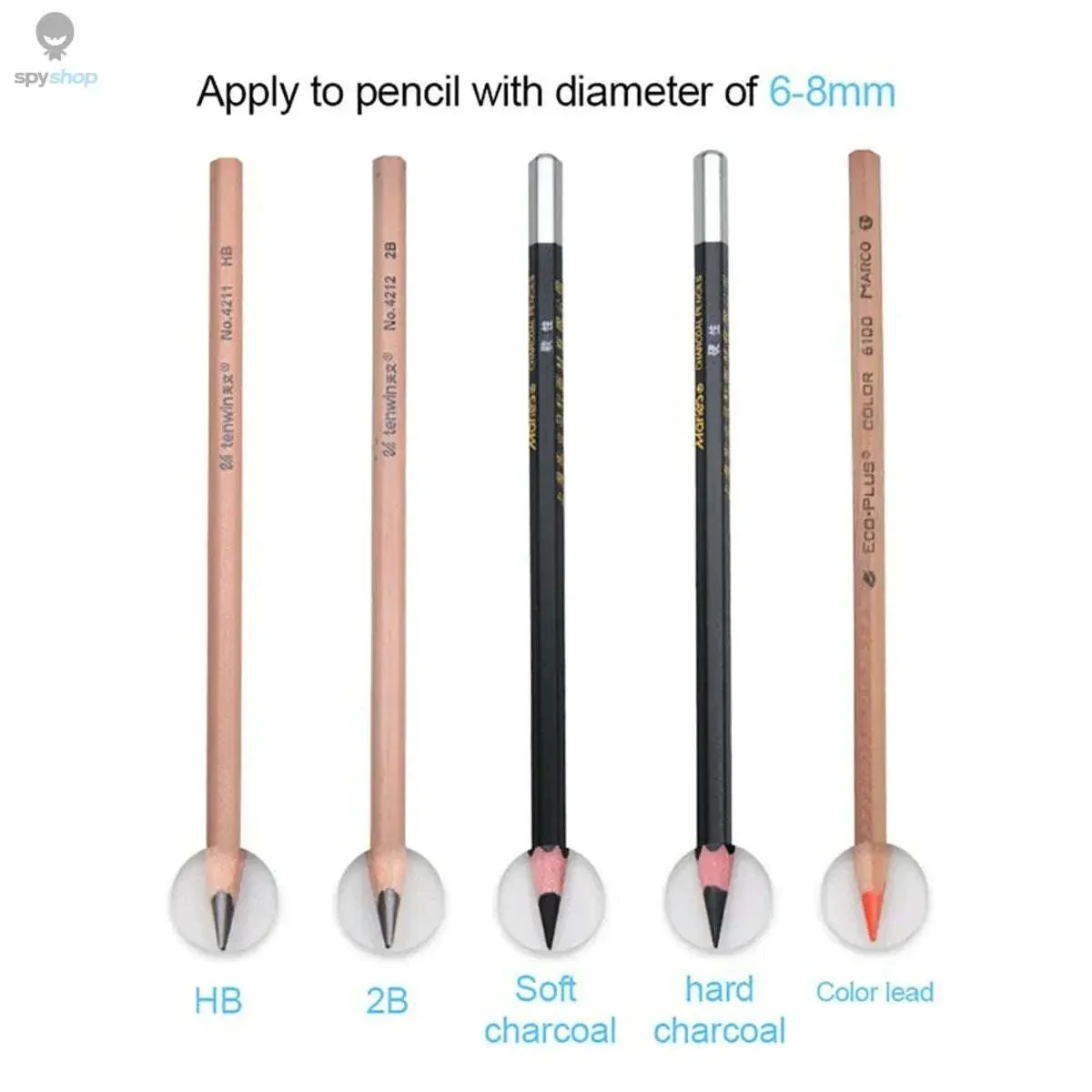 Desktop Electric Pencil Sharpener for 6–8 mm Pencils - Image 9