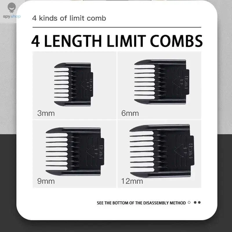 Quiet Cordless Pet Clipper Grooming Kit for Smooth Trimming - Image 12