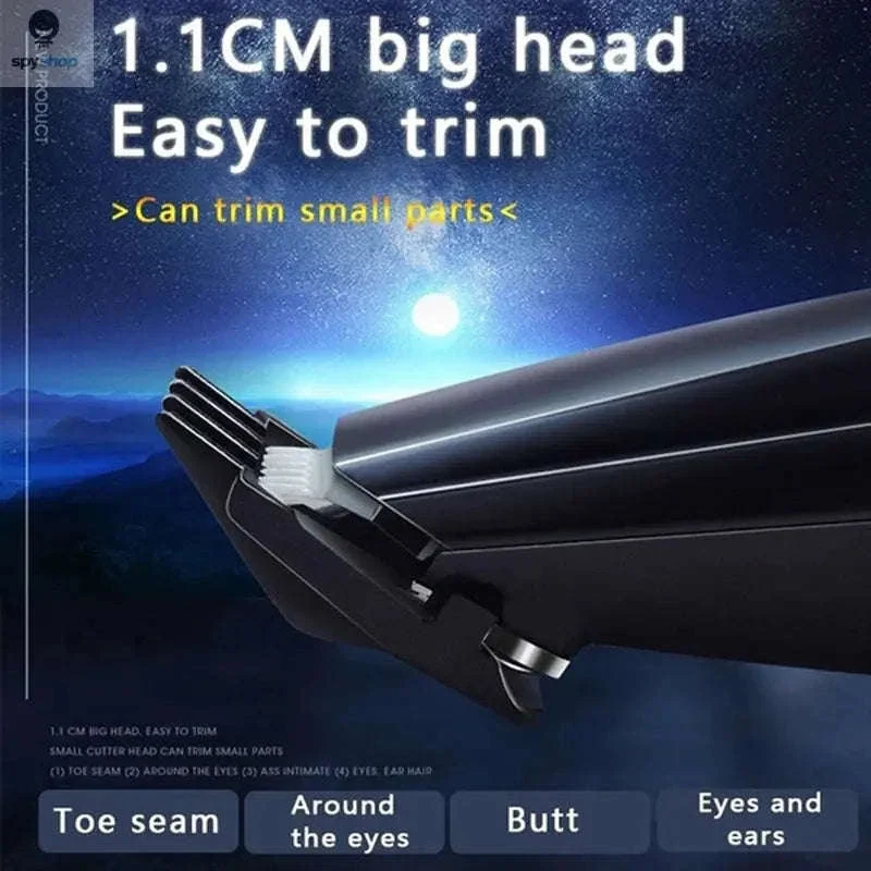 Quiet Cordless Pet Clipper Grooming Kit for Smooth Trimming - Image 18