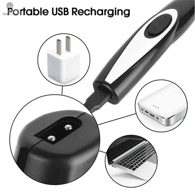 Quiet Cordless Pet Clipper Grooming Kit for Smooth Trimming - Image 21