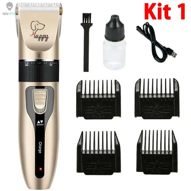 Quiet Cordless Pet Clipper Grooming Kit for Smooth Trimming - Image 23