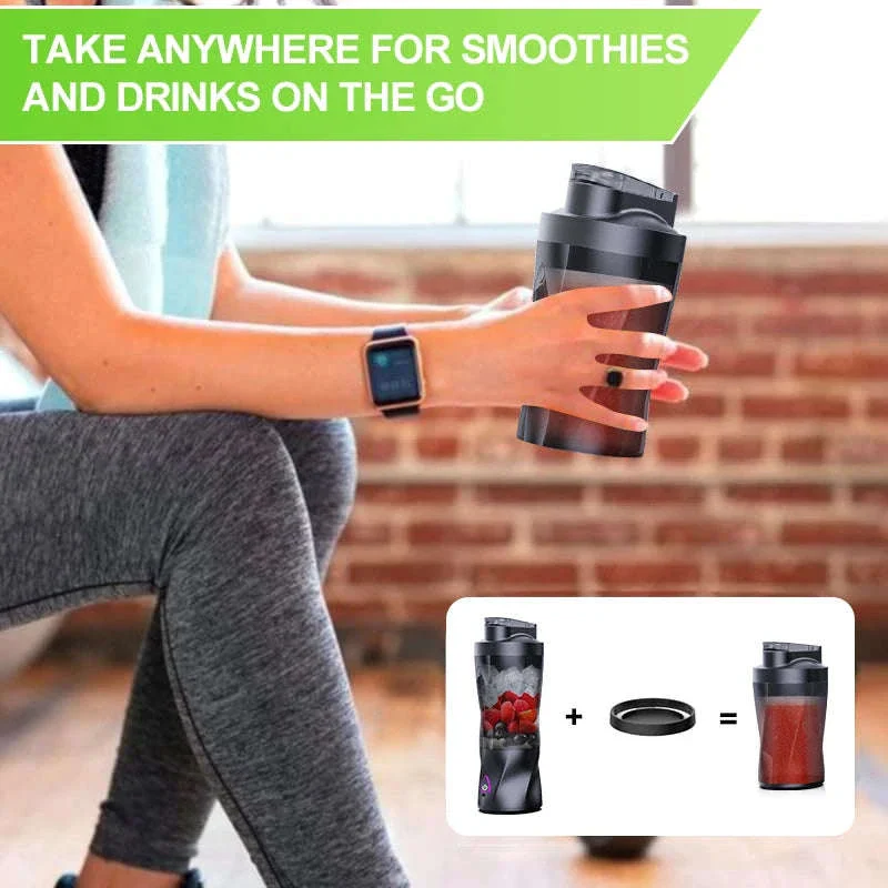 Electric Portable Juicer Blender 700ml USB Rechargeable - Image 6