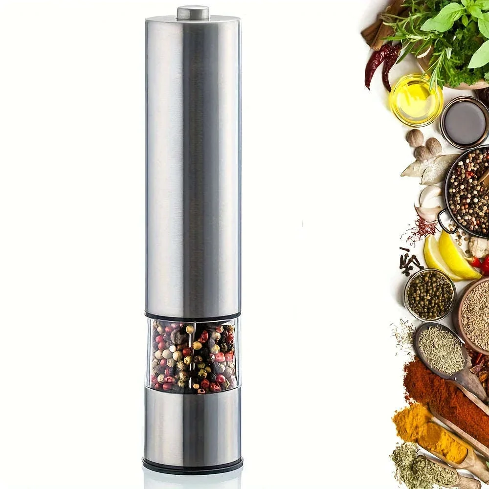 Electric Salt & Pepper Grinder Set with LED Light - Image 13