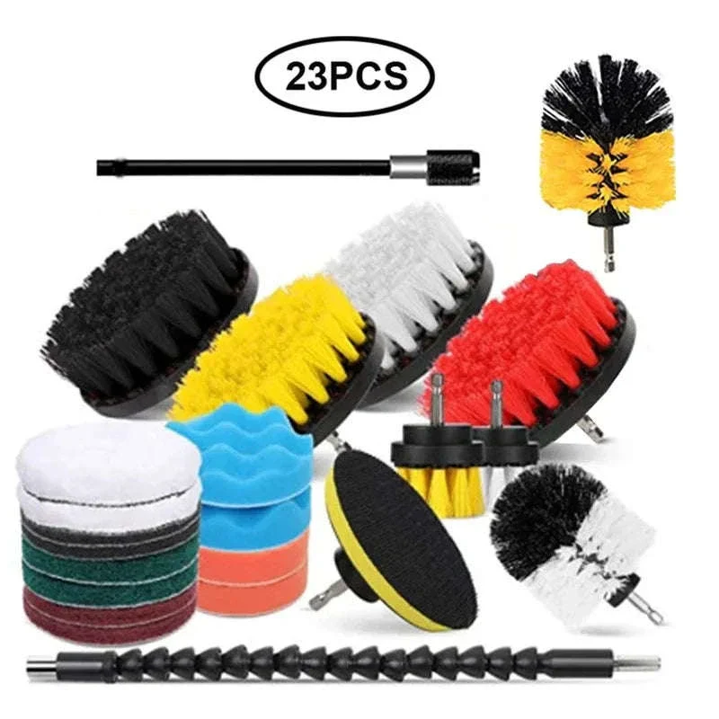3-Piece Electric Scrubber Brush Drill Kit for Faster Cleaning - Image 21