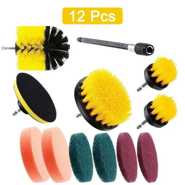 3-Piece Electric Scrubber Brush Drill Kit for Faster Cleaning - Image 22
