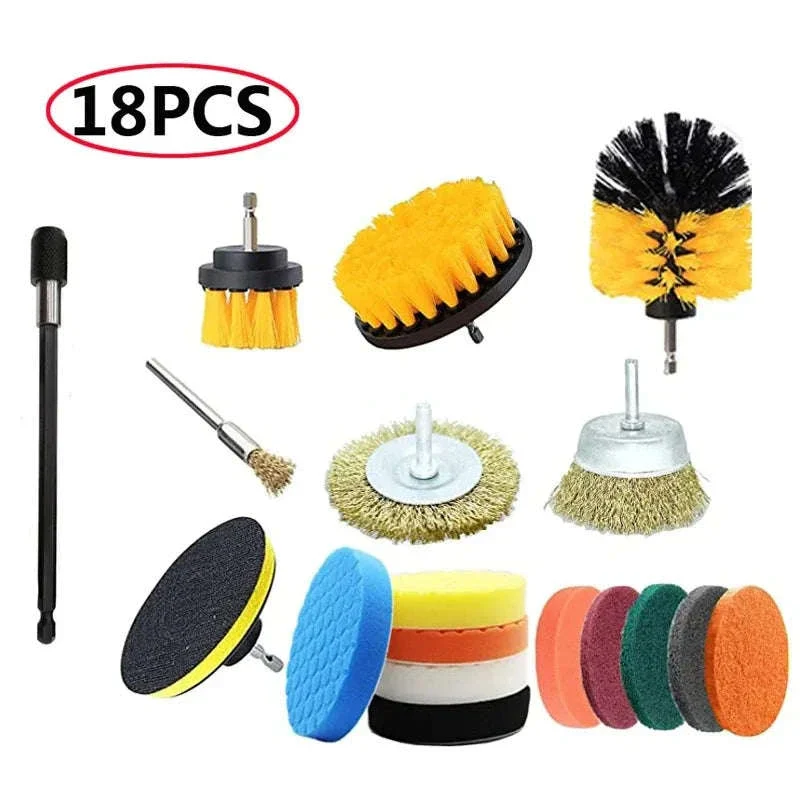 3-Piece Electric Scrubber Brush Drill Kit for Faster Cleaning - Image 30